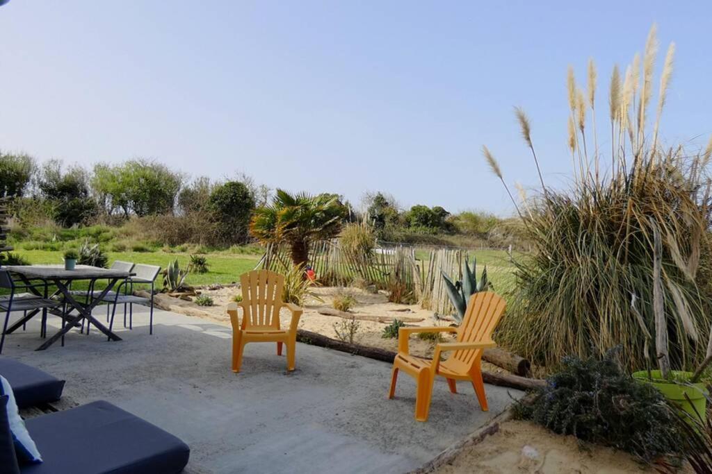 Maison Au Pied Des Dunes, 200M De La Plage Montmartin-sur-Mer Buitenkant foto